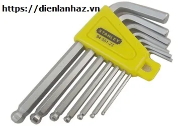 Bộ lục giác cần thiết để khóa gas điều hòa an toàn trước khi tháo máy điều hòa