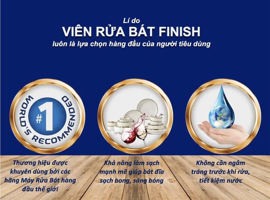 Nước vệ sinh máy rửa bát Finish loại bỏ cặn bẩn, dầu mỡ tích tụ trong máy rửa bát.