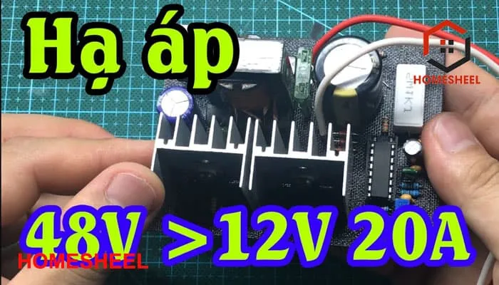 Thay thế hoặc sửa chữa mạch hạ áp cho hệ thống còi xe máy điện