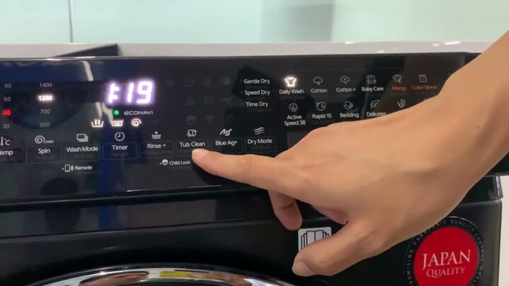 Cách Sử Dụng Máy Giặt Panasonic Cửa Trước Hiệu Quả Và Bền Lâu