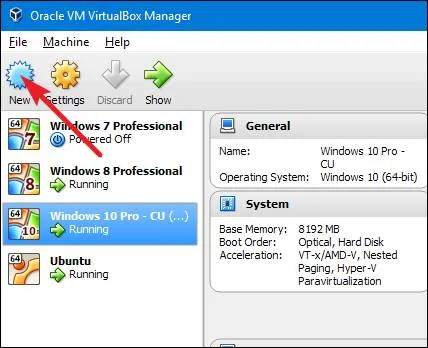 Cài đặt máy ảo trên Ubuntu Windows