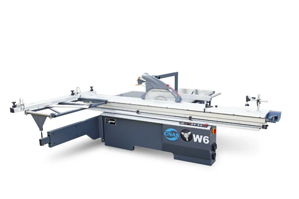 Máy cưa bàn trượt W6 với thiết kế chắc chắn