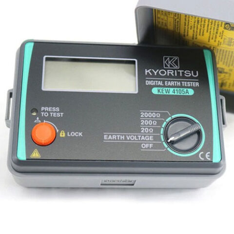 Hướng Dẫn Chi Tiết Cách Sử Dụng Máy Đo Điện Trở Đất Kyoritsu 4105A Hiệu Quả