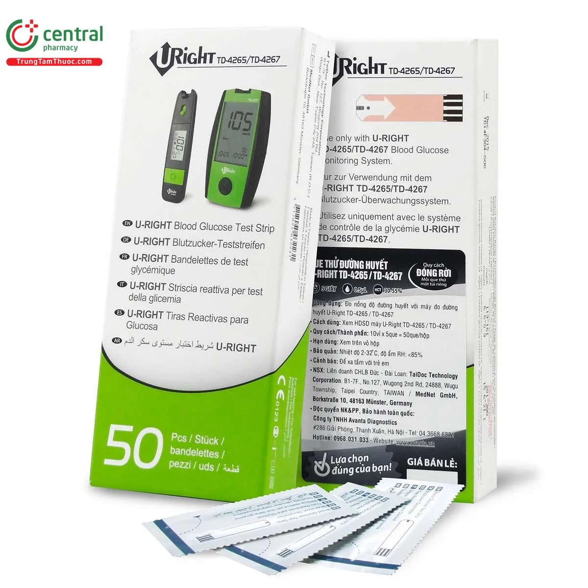 may do duong huyet uright td 6 F2683