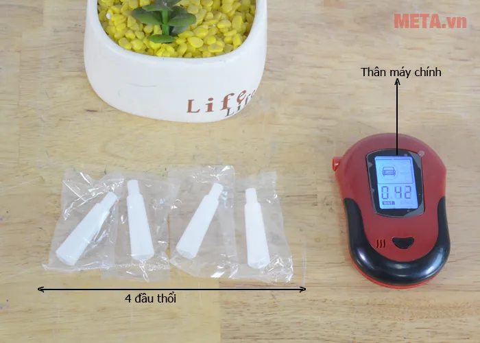 Máy đo nồng độ cồn chuyên dụng với thiết kế bền bỉ