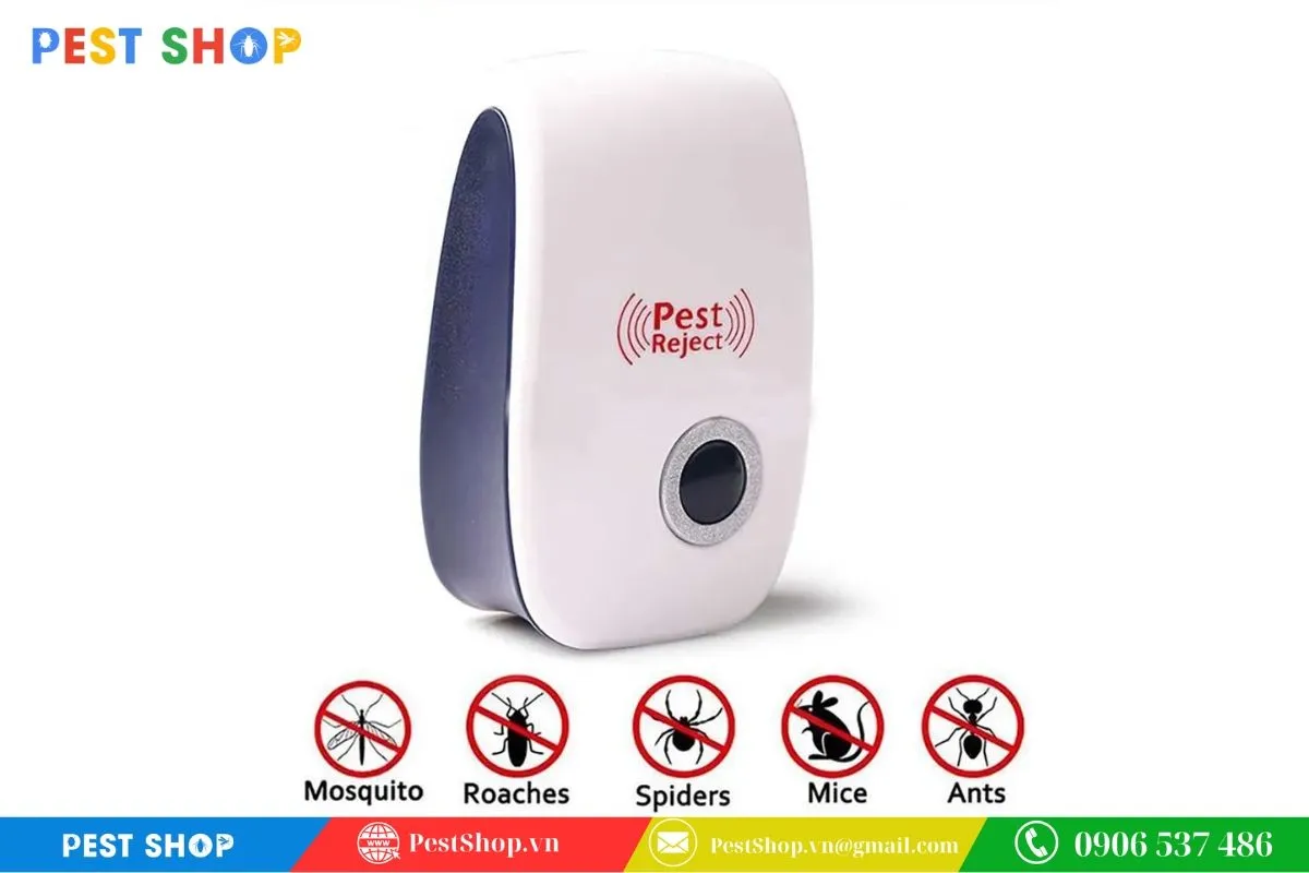 Máy diệt côn trùng Pest Reject phát ra xung điện đuổi côn trùng