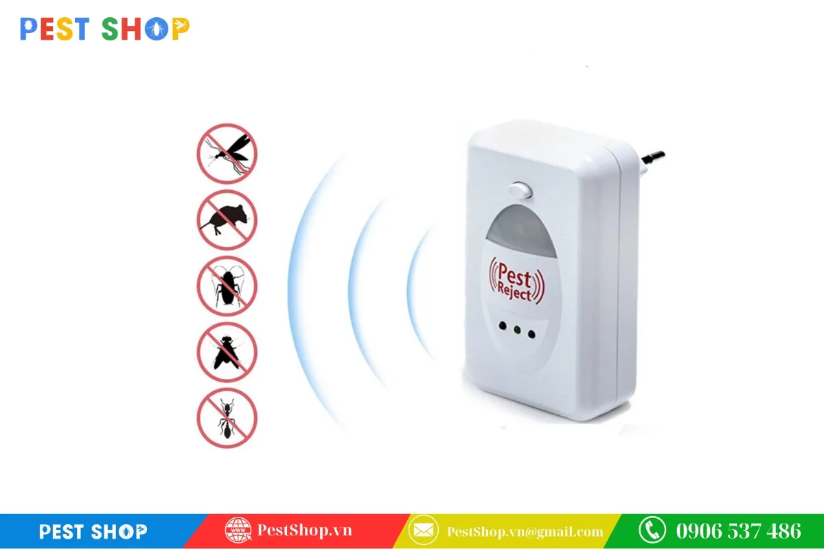 Sáu bước hướng dẫn sử dụng máy đuổi côn trùng Pest Reject