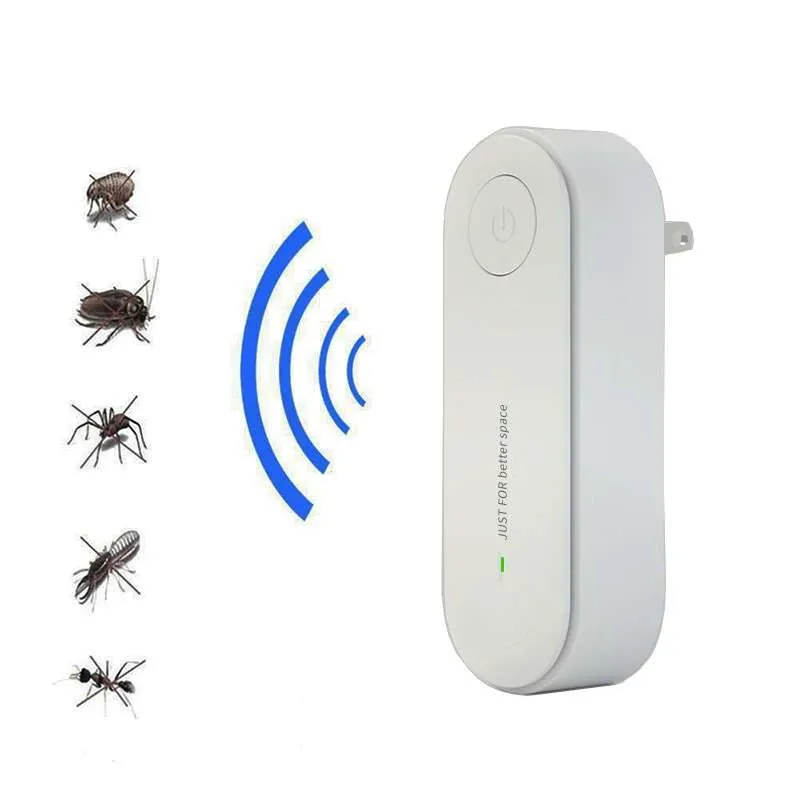 Hình ảnh minh họa máy đuổi muỗi và câu hỏi về hiệu quả sóng siêu âm