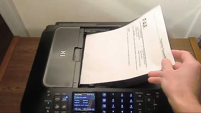 Cài đặt chế độ nhận fax tự động trên máy fax HP