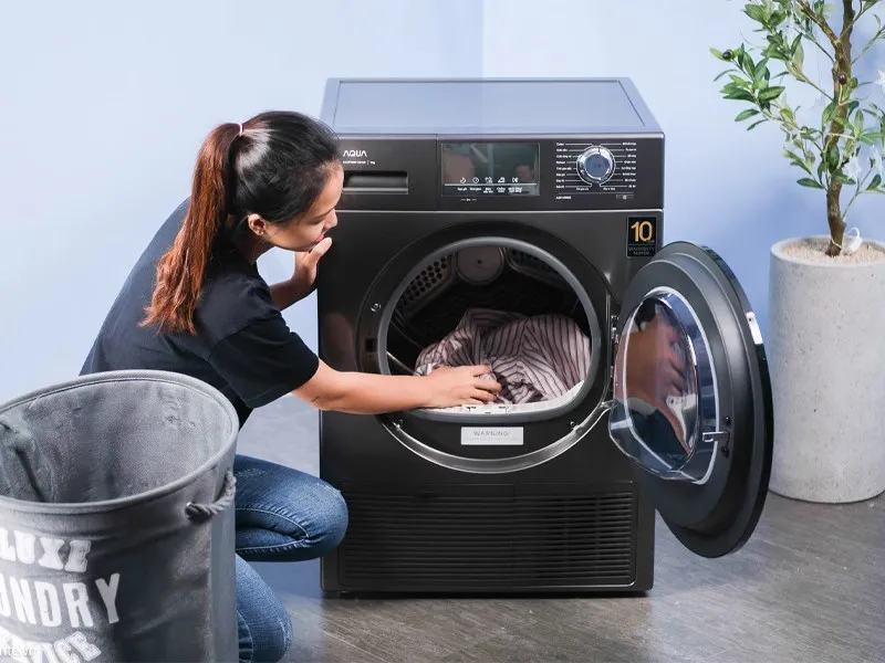 Bạn cần chú ý đến khối lượng đồ khi sử dụng chế độ Giặt mạnh