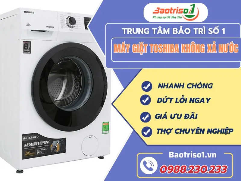 Bí kíp sửa máy giặt không xả nước hiệu quả ngay sau 5 phút