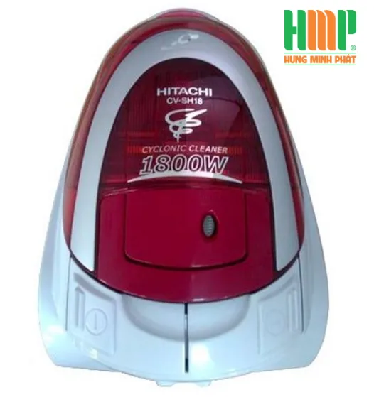 Chi tiết tay cầm và nút điều khiển trên máy hút bụi Hitachi CV-SH18, hỗ trợ cách sử dụng máy hút bụi Hitachi CV SH18