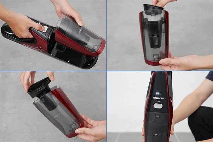 Lưu ý không hút nước bằng máy hút bụi không dây Hitachi PV-X85M MRE