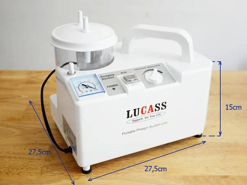 Người bệnh cần hỗ trợ cách sử dụng máy hút đờm khi có triệu chứng khó thở.