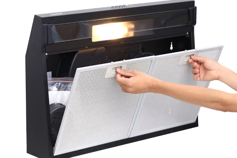 Lưới Lọc Bằng Nhôm Dễ Dàng Vệ Sinh Của Máy Hút Mùi Sunhouse SHB6118B