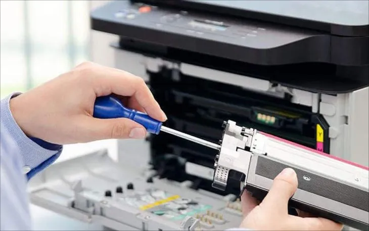 Nguyên nhân và cách sửa máy in bị lem mực