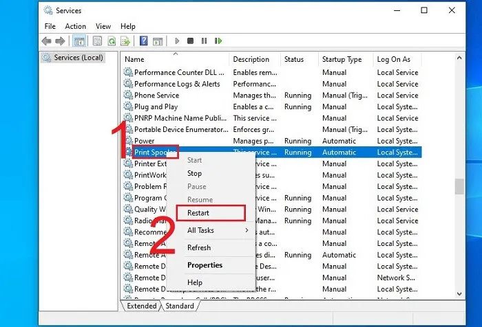 Lỗi máy in bị dừng sửa thế nào?