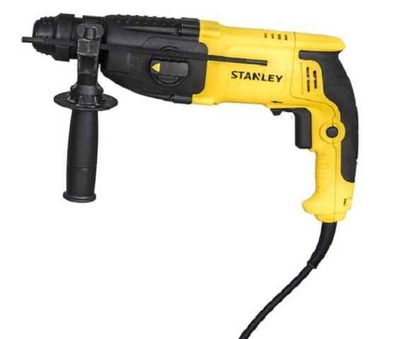 Máy khoan búa Stanley SHR263K 800W, thiết kế gọn nhẹ với ba chức năng tiện lợi
