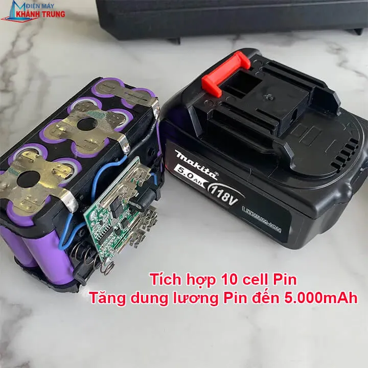 Bộ pin chất lượng cao của máy bắn vít dùng pin Makita