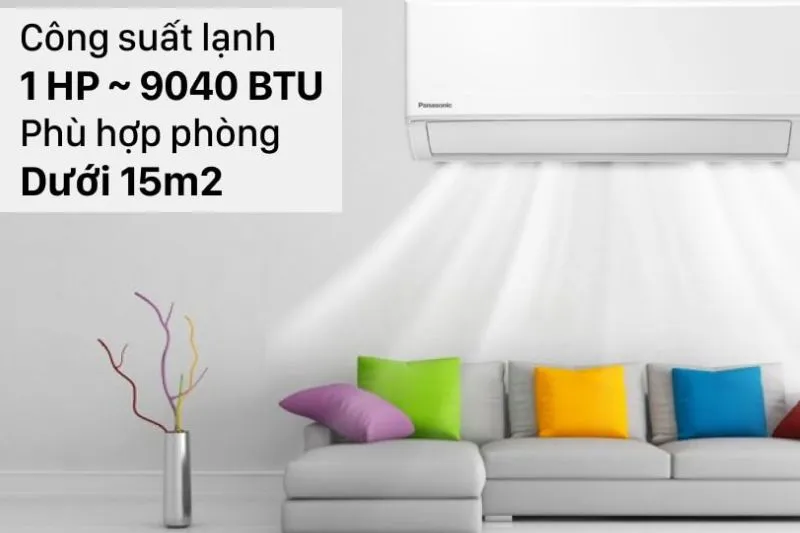 Máy lạnh Panasonic R32 đa dạng mẫu mã và công suất cho mọi không gian sống