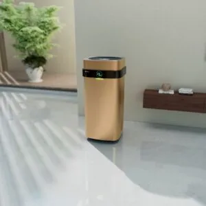 Dòng máy lọc không khí Airdog X5D màu vàng, được thiết kế để sử dụng máy lọc không khí đúng cách, tối ưu hiệu suất và tiết kiệm điện năng