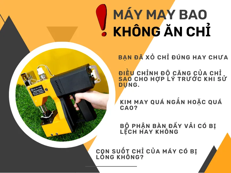 Chuyên gia hướng dẫn cách sửa máy may bao khi gặp sự cố không ăn chỉ hiệu quả