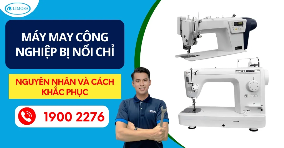 Kiểm Tra Hệ Thống Chỉ Trên Máy May Công Nghiệp Khi Gặp Lỗi