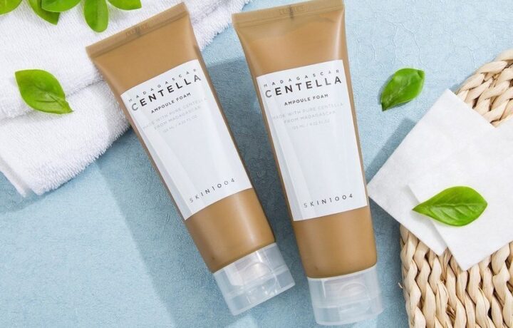 Sữa rửa mặt làm sạch da trước khi sử dụng máy Maoer