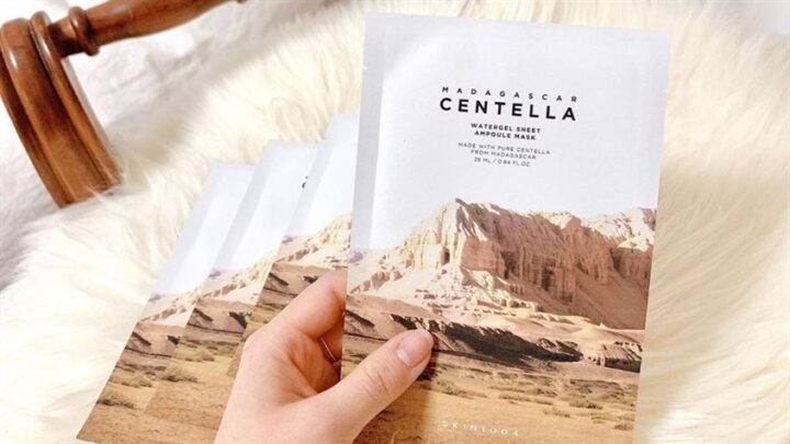 Mặt nạ dưỡng da sau khi sử dụng máy Maoer