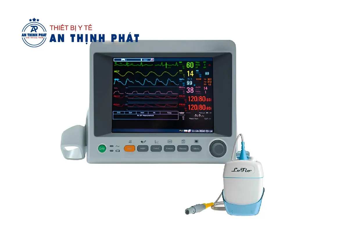 Máy monitor ba thông số với chức năng ECG