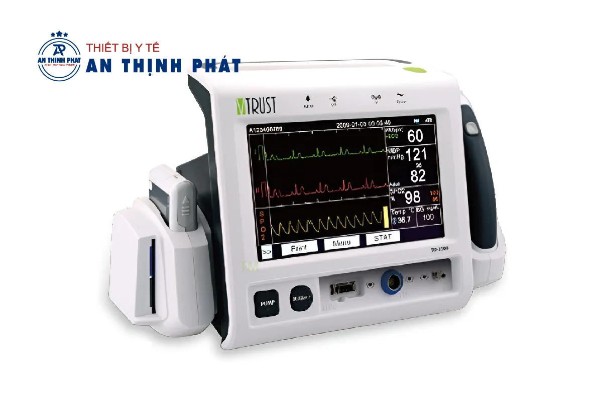 Máy monitor đa năng theo dõi 5 thông số sinh tồn