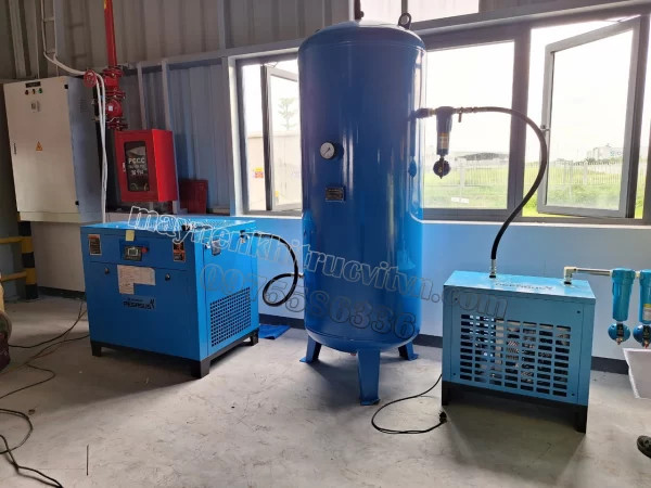 Hệ thống máy nén khí trục vít 15kw