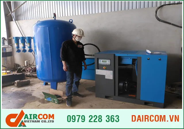 Máy nén khí trục vít Xinyue 30A-8 giá rẻ