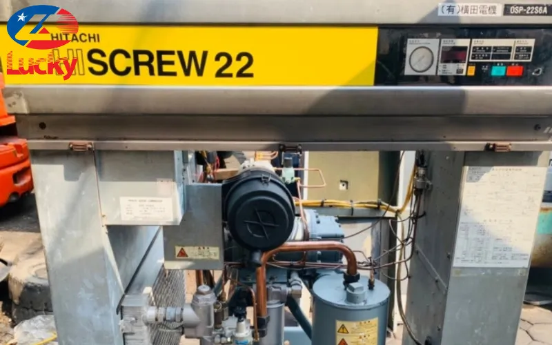 Máy nén khí trục vít cũ tiềm ẩn nhiều rủi ro