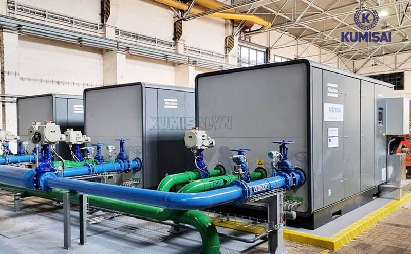 máy nén khí trục vít công nghiệp