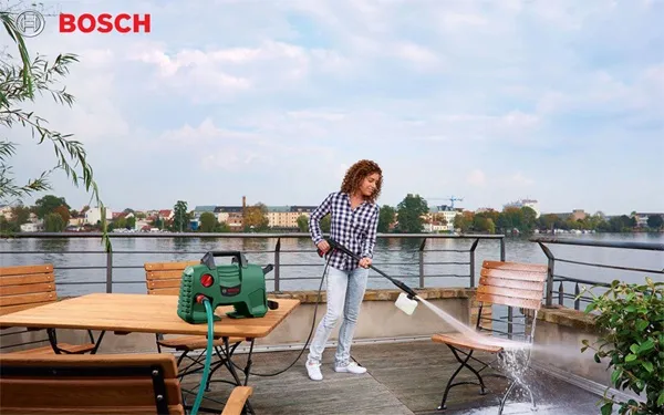 Máy rửa xe gia đình cần được lắp đặt trước khi sử dụng