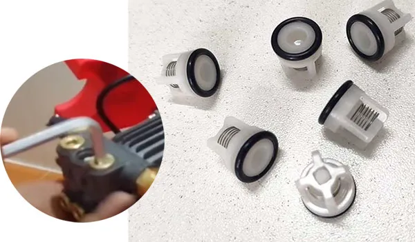 Van một chiều và cách mở van một chiều trên máy rửa xe mini