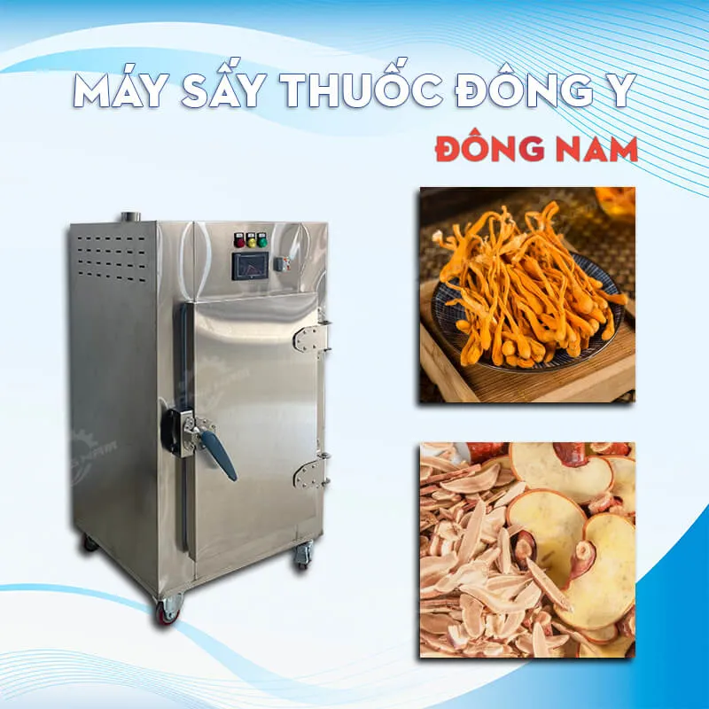 Máy sấy thuốc đông y, dược liệu công nghiệp