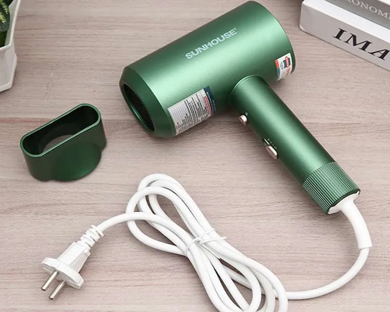 Sơ đồ cấu tạo bên trong máy sấy tóc, giúp hiểu nguyên lý hoạt động khi sửa máy sấy tóc không nóng