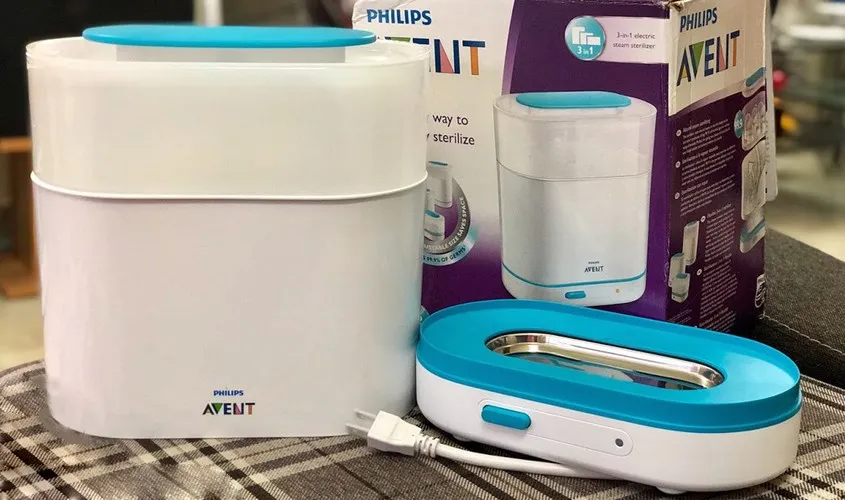 Vệ sinh và bảo quản máy tiệt trùng bình sữa Avent đúng cách để duy trì hiệu quả và độ bền.