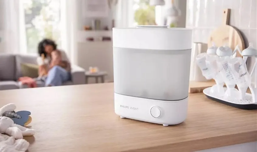 Để máy tiệt trùng bình sữa Avent nghỉ giữa các lần sử dụng giúp tăng tuổi thọ thiết bị.