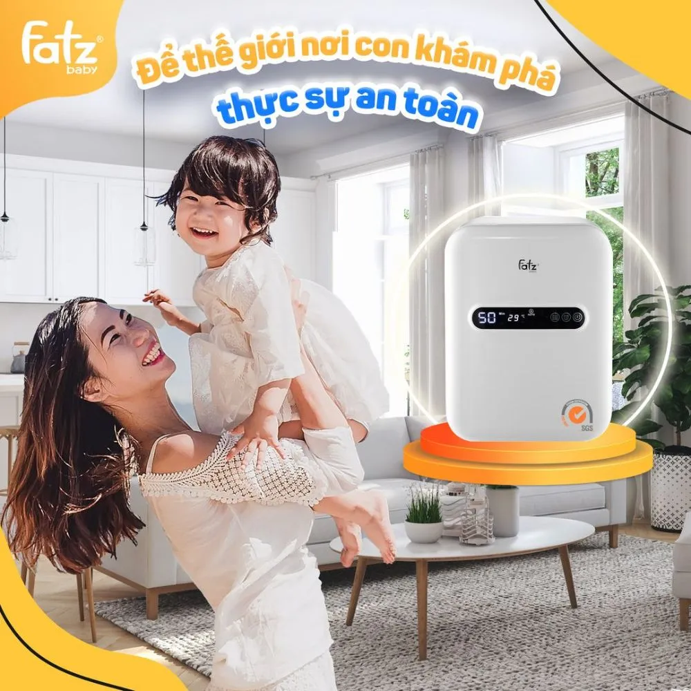 Tổng quan về máy tiệt trùng sấy khô Fatz, giúp mẹ tiệt trùng bình sữa và dụng cụ ăn uống cho bé