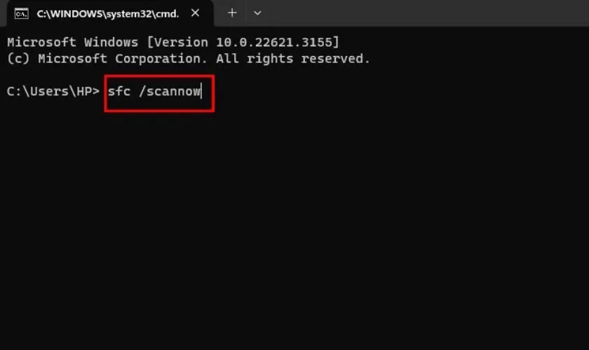 Quét và sửa lỗi hệ thống bằng lệnh sfc /scannow, một cách sửa lỗi đơ máy tính hiệu quả