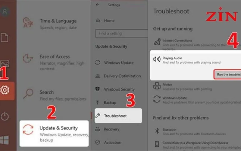 Microsoft FixIt Troubleshooters là công cụ bạn phát hiện và khắc phục lỗi trên Win 10 bị mất âm thanh