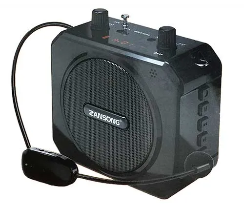 Máy trợ giảng Zansong M80 với thiết kế nhỏ gọn và nút điều chỉnh tiện lợi