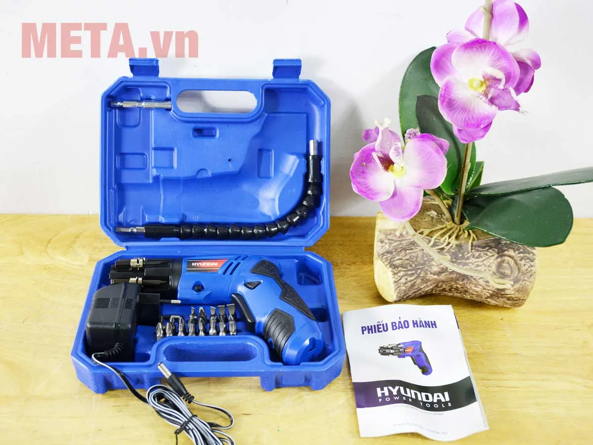 máy bắt vít Hyundai HBV2030 thiết kế gọn nhẹ