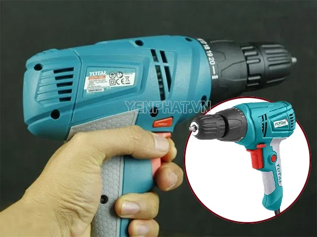 Máy vặn vít dùng điện 220V TOTAL TD502106 bền bỉ từ thương hiệu uy tín