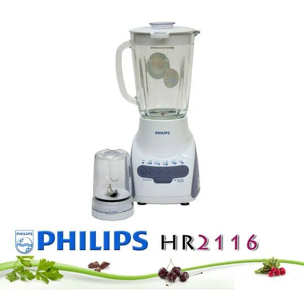 Máy xay sinh tố Philips HR2116 màu trắng