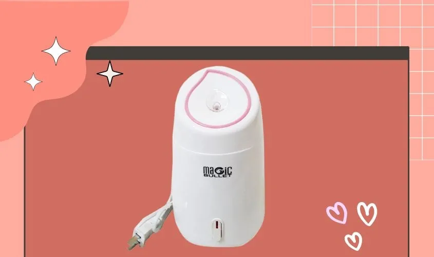 Máy xông mặt Magic Bullet với thiết kế nhỏ gọn, tiện lợi và màu sắc đa dạng