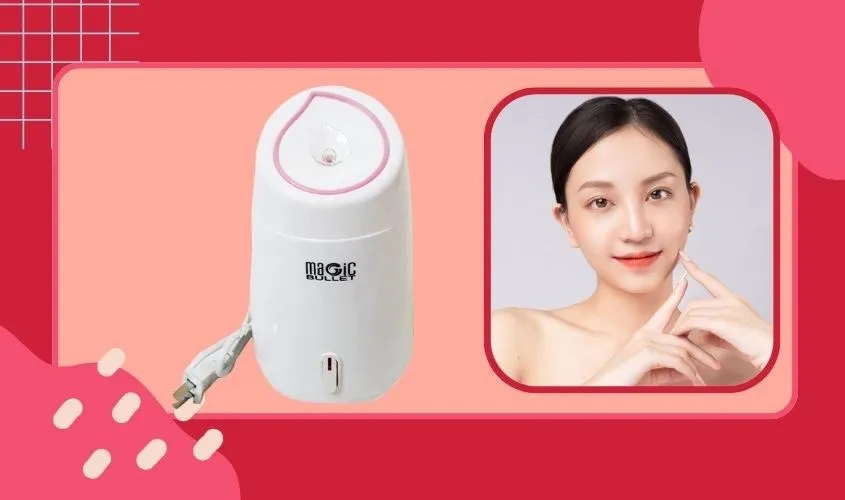 Các bộ phận chất liệu cao cấp của máy xông mặt Magic, nâng cao độ bền và trải nghiệm sử dụng